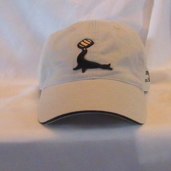Goslings Gold Seal Rum Bermuda Strap Back Cap Hat Tan Hook And Loop - Picture 1 of 4
